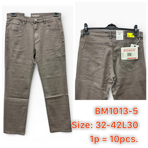 Spodnie męskie jeans Roz 32-42, 1 Kolor .Paczka 10 szt